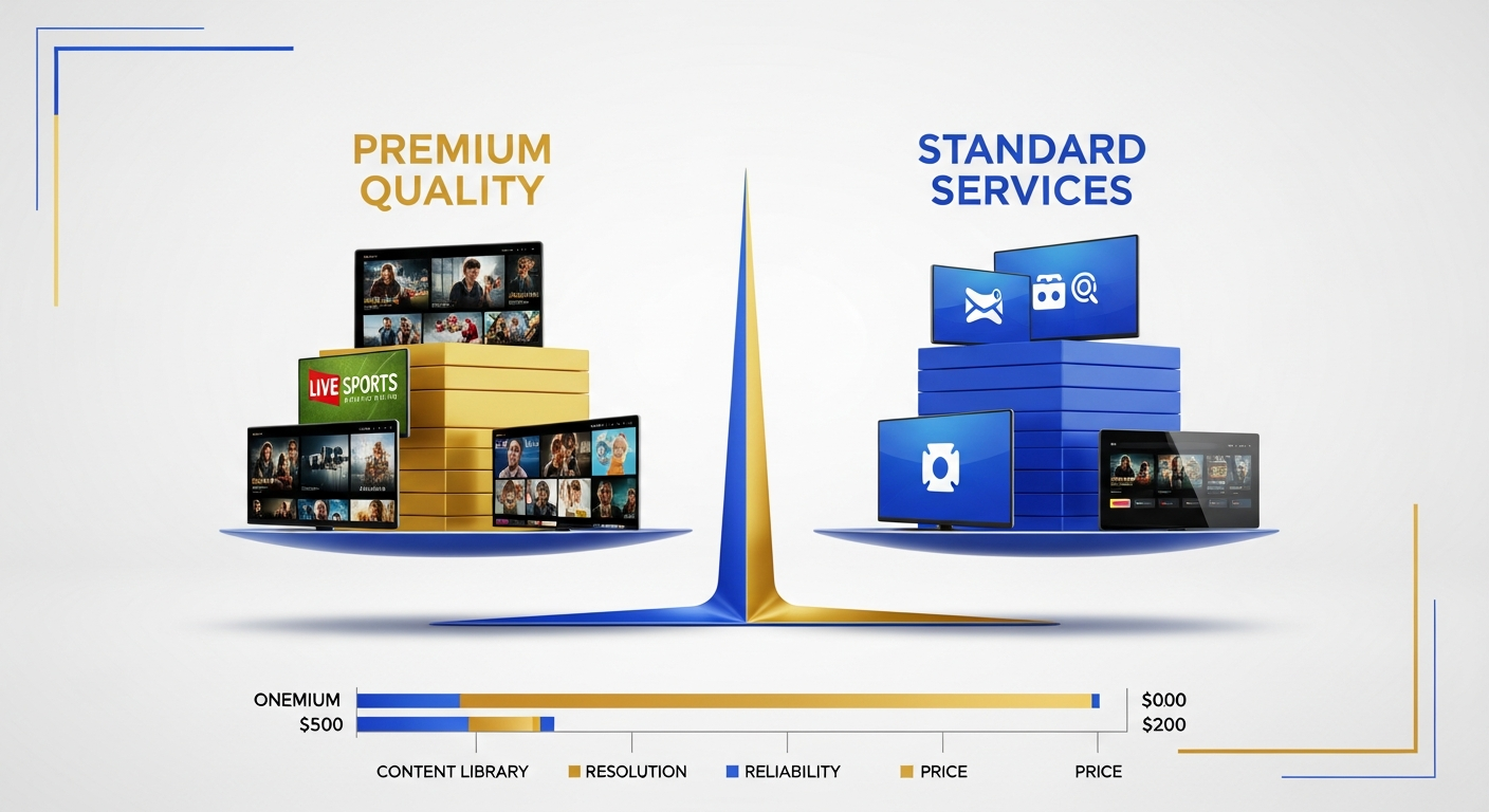 Bästa Nordic IPTV Abonnemang 2025 - Jämförelse och Omdömen
